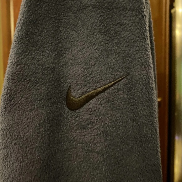 NWT Men’s Nike Fleece Pullover Size Large In Dark Navy - Picture 4 of 10